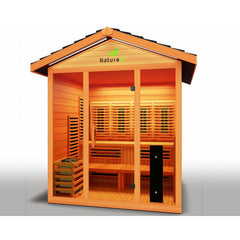 Medical Breakthrough Nature 8™ Plus - Outdoor Sauna, 6 Person - The Home Selection