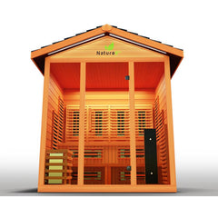 Medical Breakthrough Nature 8™ Plus - Outdoor Sauna, 6 Person - The Home Selection