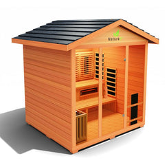 Medical Breakthrough Nature 9™ Plus Outdoor Sauna, 6 Person - The Home Selection