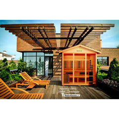 Medical Breakthrough Nature 9™ Plus Outdoor Sauna, 6 Person - The Home Selection