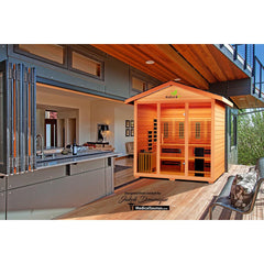 Medical Breakthrough Nature 9™ Plus Outdoor Sauna, 6 Person - The Home Selection