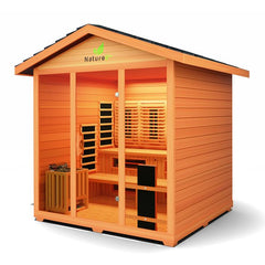 Medical Breakthrough Nature 9™ Plus Outdoor Sauna, 6 Person - The Home Selection