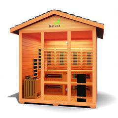 Medical Breakthrough Nature 9™ Plus Outdoor Sauna, 6 Person - The Home Selection