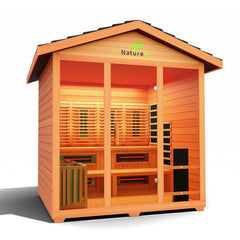 Medical Breakthrough Nature 9™ Plus Outdoor Sauna, 6 Person - The Home Selection