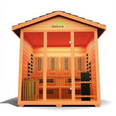 Medical Breakthrough Nature 9™ Plus Outdoor Sauna, 6 Person - The Home Selection