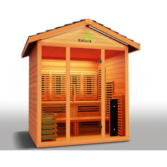 Medical Breakthrough Nature 9™ Plus Outdoor Sauna, 6 Person - The Home Selection