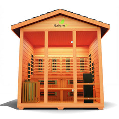 Medical Breakthrough Nature 9™ Plus Outdoor Sauna, 6 Person - The Home Selection