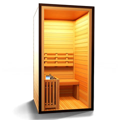 Medical Breakthrough Traditional 4™ - Steam Sauna, 1 Person - The Home Selection