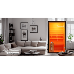 Medical Breakthrough Traditional 5™ - Steam Sauna, 2 Person - The Home Selection