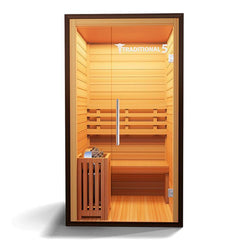 Medical Breakthrough Traditional 5™ - Steam Sauna, 2 Person - The Home Selection