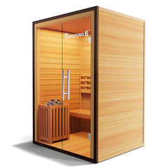 Medical Breakthrough Traditional 6™ - Steam Sauna, 3 Person - The Home Selection