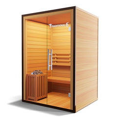 Medical Breakthrough Traditional 6™ - Steam Sauna, 3 Person - The Home Selection