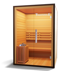 Medical Breakthrough Traditional 6™ - Steam Sauna, 3 Person - The Home Selection