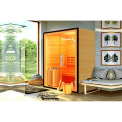 Medical Breakthrough Traditional 6™ - Steam Sauna, 3 Person - The Home Selection