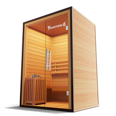 Medical Breakthrough Traditional 6™ - Steam Sauna, 3 Person - The Home Selection