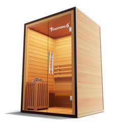 Medical Breakthrough Traditional 6™ - Steam Sauna, 3 Person - The Home Selection