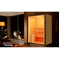 Medical Breakthrough Traditional 6™ - Steam Sauna, 3 Person - The Home Selection