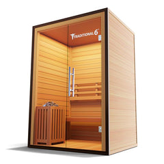 Medical Breakthrough Traditional 6™ - Steam Sauna, 3 Person - The Home Selection