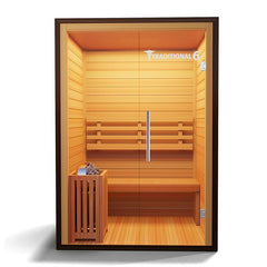 Medical Breakthrough Traditional 6™ - Steam Sauna, 3 Person - The Home Selection