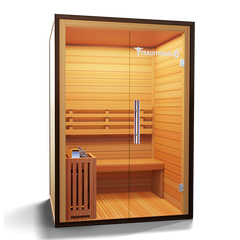 Medical Breakthrough Traditional 6™ - Steam Sauna, 3 Person - The Home Selection