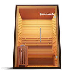 Medical Breakthrough Traditional 6™ - Steam Sauna, 3 Person - The Home Selection