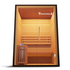 Medical Breakthrough Traditional 6™ - Steam Sauna, 3 Person - The Home Selection
