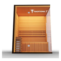 Medical Breakthrough Traditional 7 ™ - Steam Sauna, 4 Person - The Home Selection