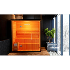 Medical Breakthrough Traditional 8™ - Steam Sauna, 6 Person - The Home Selection
