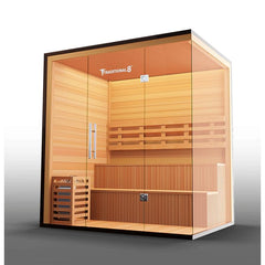 Medical Breakthrough Traditional 8™ - Steam Sauna, 6 Person - The Home Selection