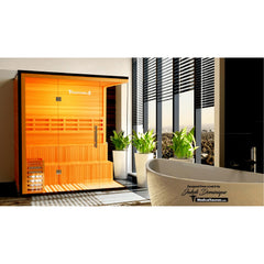 Medical Breakthrough Traditional 8™ - Steam Sauna, 6 Person - The Home Selection