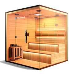 Medical Breakthrough Traditional 9™ - Steam Sauna, 7 Person - The Home Selection