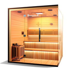 Medical Breakthrough Traditional 9™ - Steam Sauna, 7 Person - The Home Selection