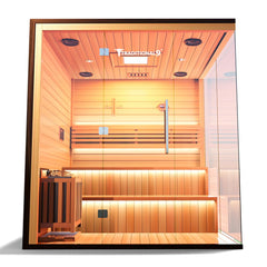 Medical Breakthrough Traditional 9™ - Steam Sauna, 7 Person - The Home Selection