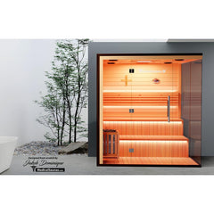 Medical Breakthrough Traditional 9™ - Steam Sauna, 7 Person - The Home Selection