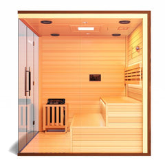 Medical Breakthrough Traditional 9™ - Steam Sauna, 7 Person - The Home Selection