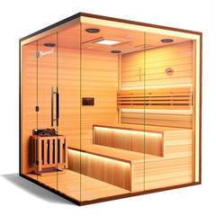 Medical Breakthrough Traditional 9™ - Steam Sauna, 7 Person - The Home Selection