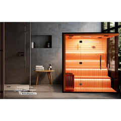 Medical Breakthrough Traditional 9™ - Steam Sauna, 7 Person - The Home Selection