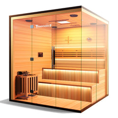 Medical Breakthrough Traditional 9™ - Steam Sauna, 7 Person - The Home Selection