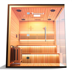 Medical Breakthrough Traditional 9™ - Steam Sauna, 7 Person - The Home Selection