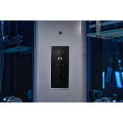 Mesa 36" Free Standing Corner Walk In Steam Shower - WS-9090K - The Home Selection