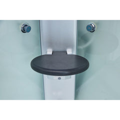 Mesa 36" Free Standing Corner Walk In Steam Shower - WS-9090K - The Home Selection