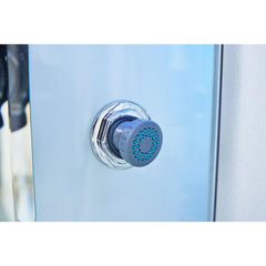 Mesa 36" Free Standing Corner Walk In Steam Shower - WS-9090K - The Home Selection