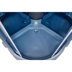 Mesa 42" Freestanding Corner Walk In Steam Shower - 801L - The Home Selection