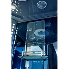 Mesa 42" Freestanding Corner Walk In Steam Shower - 801L - The Home Selection