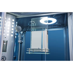 Mesa 45" Rectangular Free Standing Walk In Steam Shower - WS-802 - The Home Selection