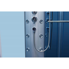 Mesa 45" Rectangular Free Standing Walk In Steam Shower - WS-802 - The Home Selection