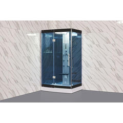 Mesa 47" Rectangular Free Standing Walk-In Steam Shower - WS-300 - The Home Selection