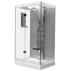 Mesa 47" Rectangular Free Standing Walk-In Steam Shower - WS-300 - The Home Selection