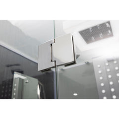 Mesa 47" Rectangular Free Standing Walk-In Steam Shower - WS-300 - The Home Selection