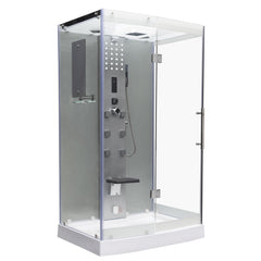 Mesa 47" Rectangular Free Standing Walk-In Steam Shower - WS-300 - The Home Selection